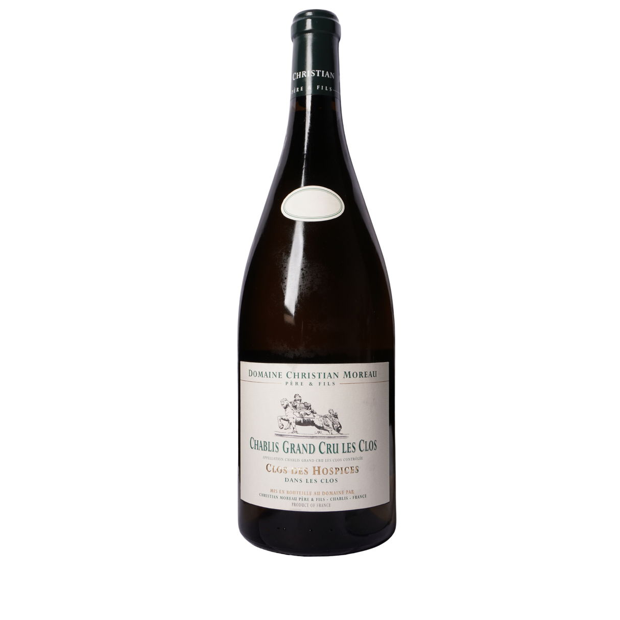 Domaine Christian Moreau Pere et Fils Chablis Grand Cru Les Clos Clos des Hospices dans Les Clos 2017