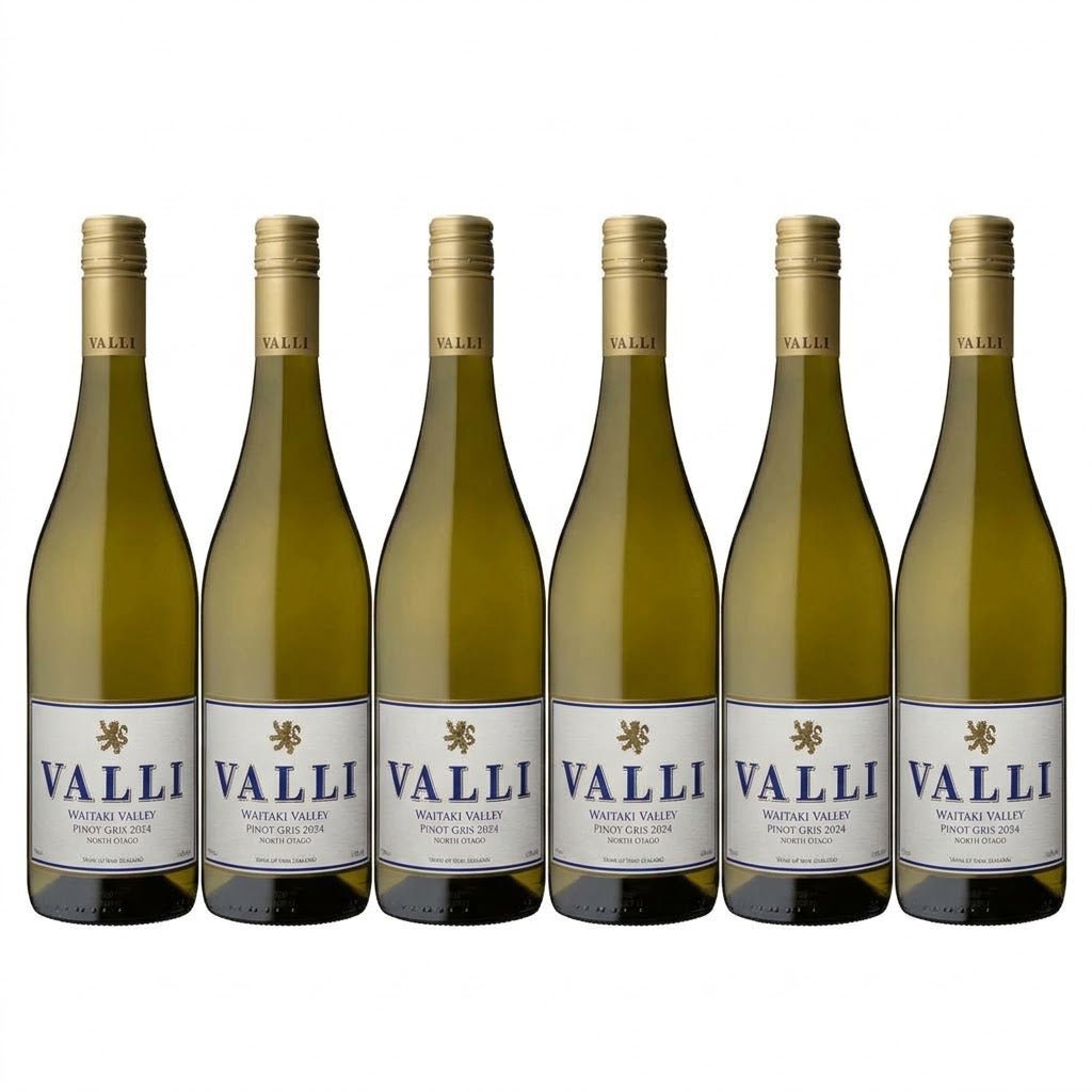 Valli Vineyards Waitaki Pinot Gris 2024 - 6 Pack