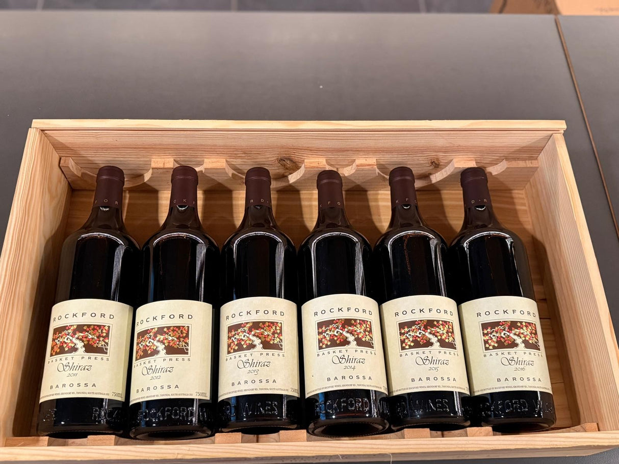 Rockford Basket Press - 6 Pack Vertical 2011-2016 (one bottle of each vintage)