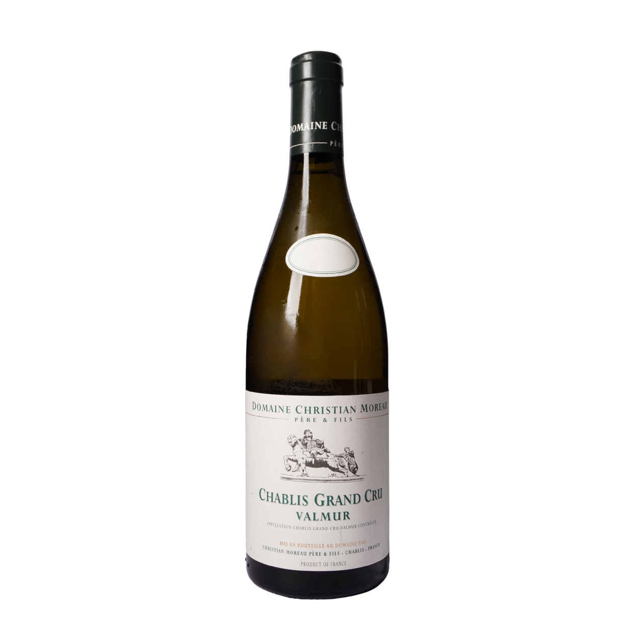 Domaine Christian Moreau Pere et Fils Chablis Grand Cru Valmur 2018