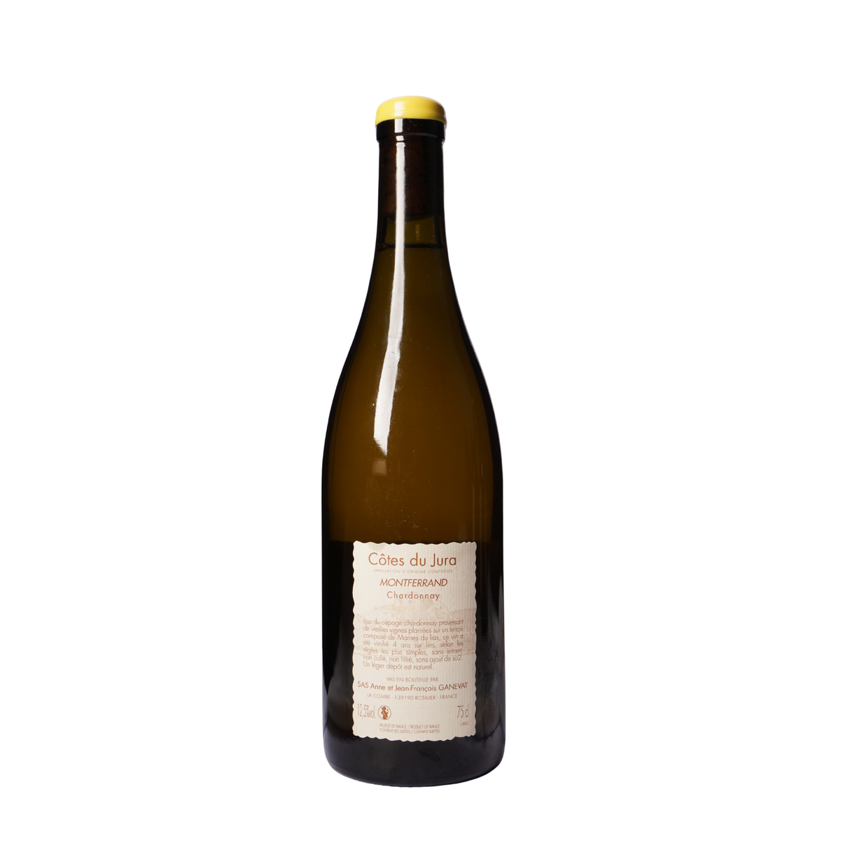 Anne et Jean-Francois Ganevat Chardonnay Cotes du Jura Montferrand 2018
