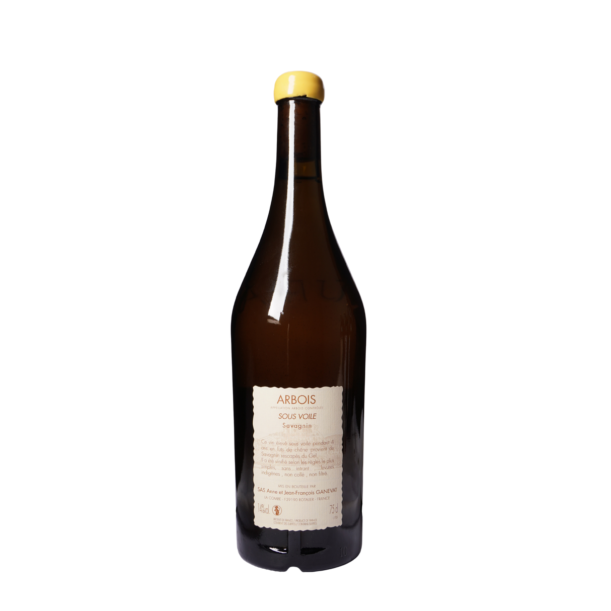 Anne et Jean-Francois Ganevat Savagnin Arbois Sous Voile 2017