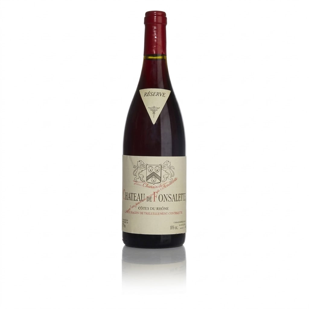 Chateau Rayas Cotes du Rhone Chateau de Fonsalette Cuvee Syrah 2010