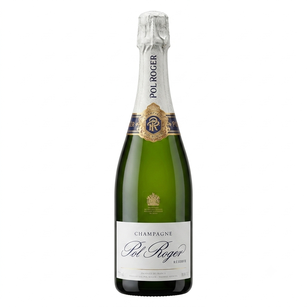 Pol Roger Champagne Brut Reserve NV GIFT BOX
