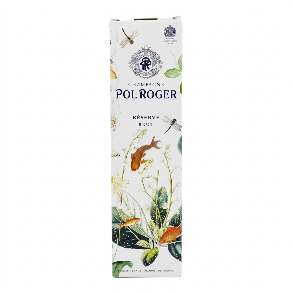 Pol Roger Champagne Brut Reserve NV GIFT BOX