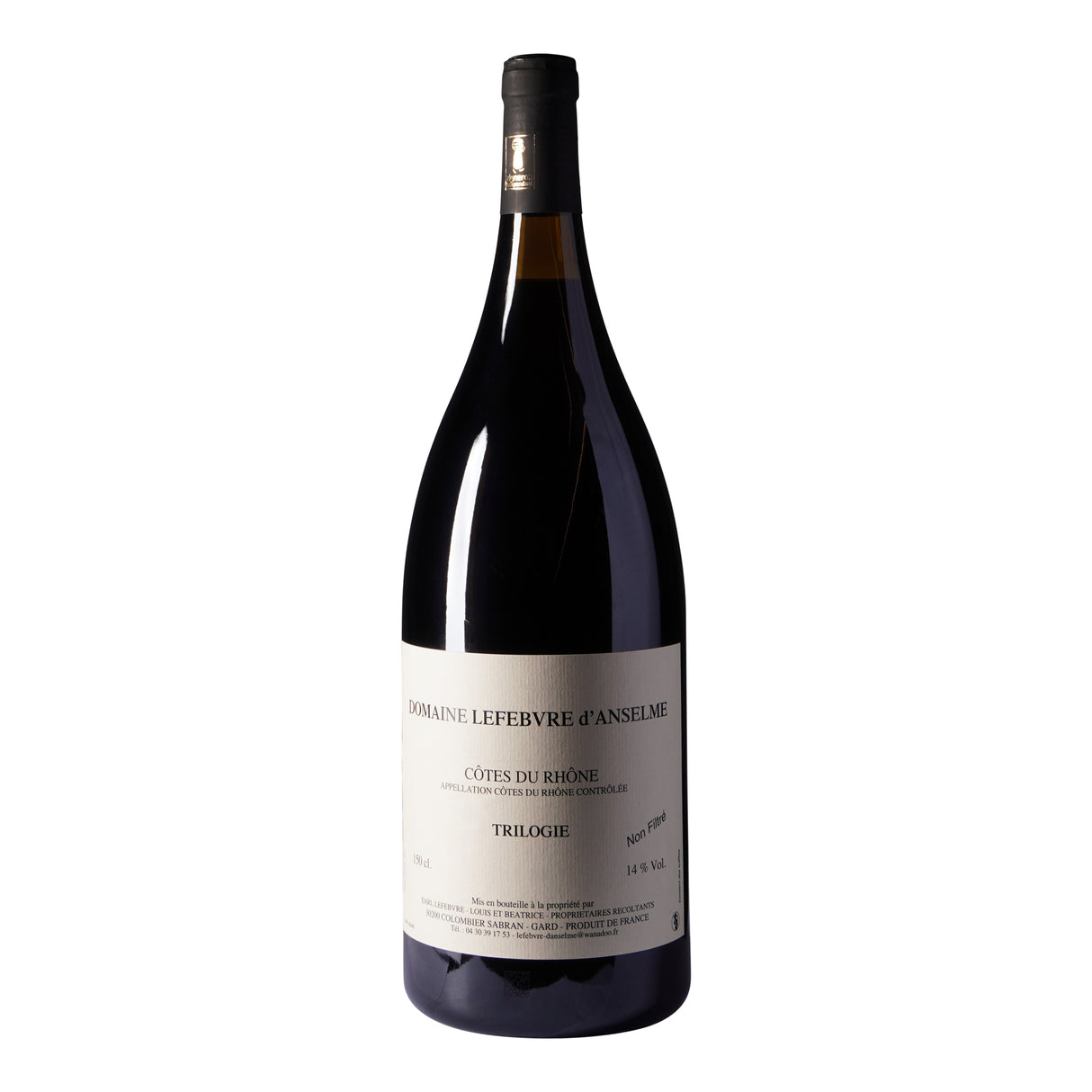 Domaine Lefebvre d'Anselme Cotes du Rhone Trilogie 2020 1.5L