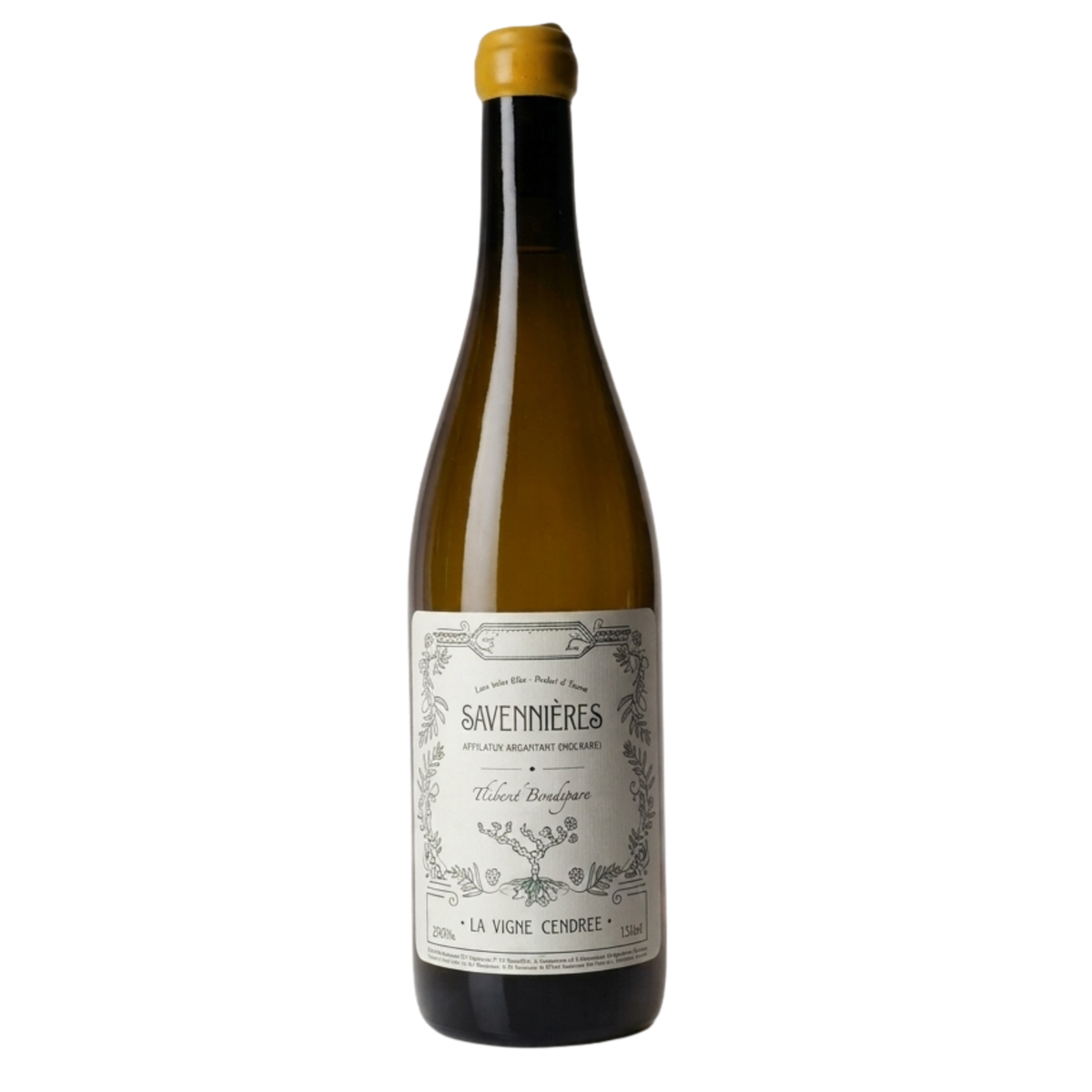 Thibaud Boudignon Savennieres La Vigne Cendree 2022
