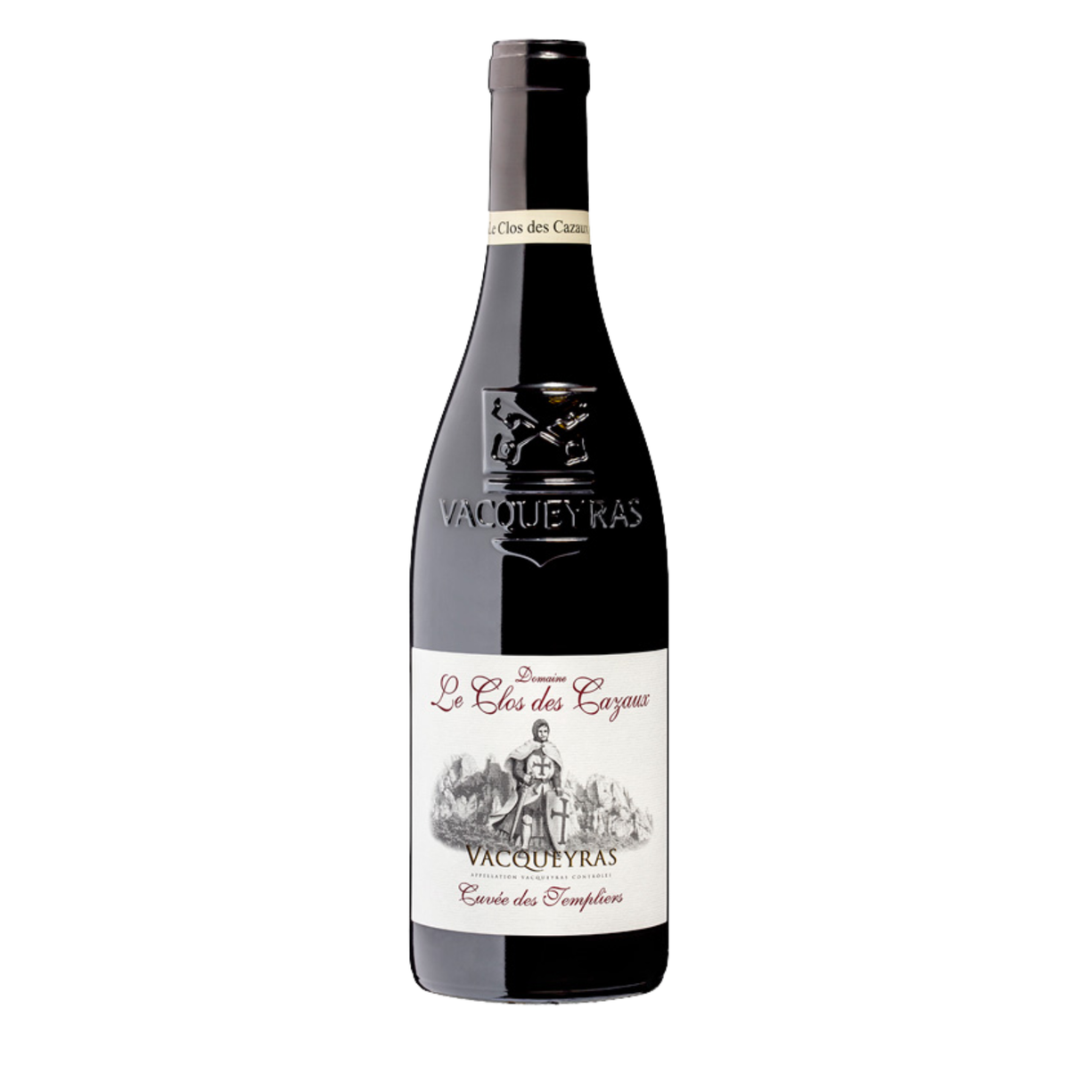 Domaine Le Clos des Cazaux Vacqueyras Cuvee des Templiers 2020